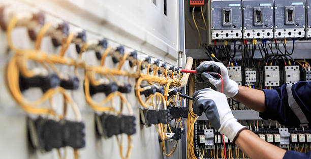 Professional Electrician technician working in West Bay Shore, NY